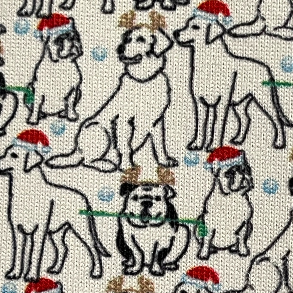 NWT! Walter Hagen Men's Performance 11 “Christmas Dog” Print Golf Polo!